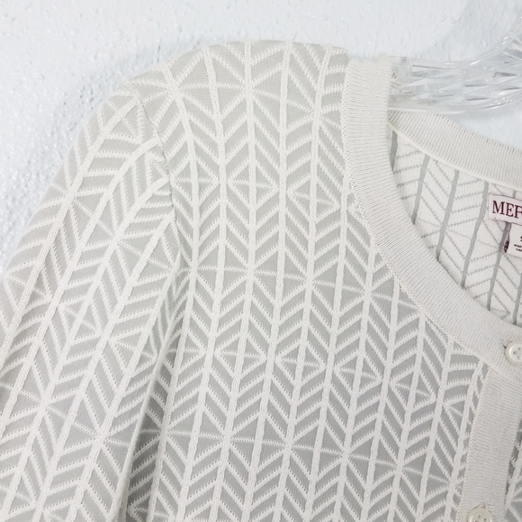 Merona Feather Bone Cardigan Sweater - Picture 3 of 8